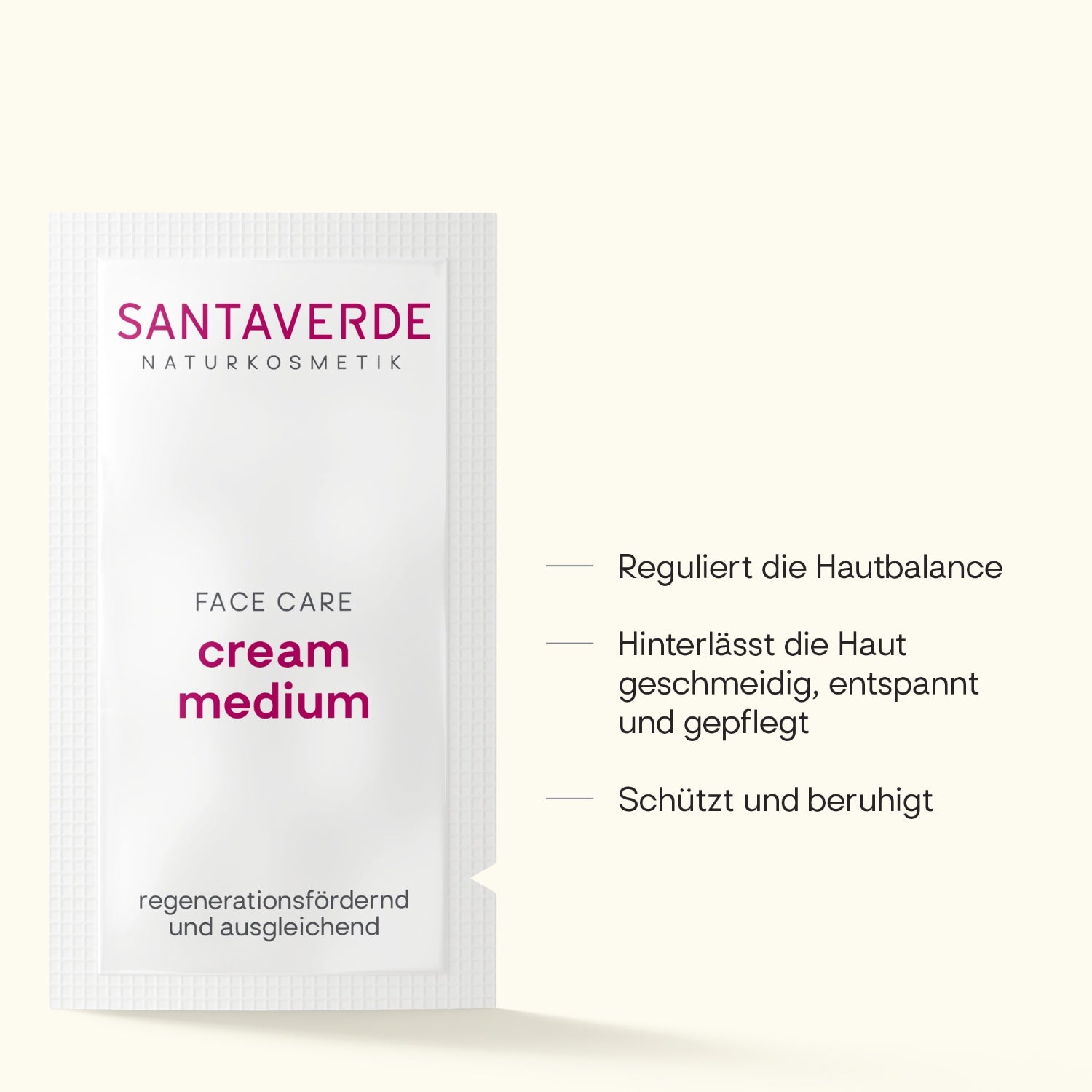 Santaverde Cream Medium 1 ml Probe Gesichtspflege