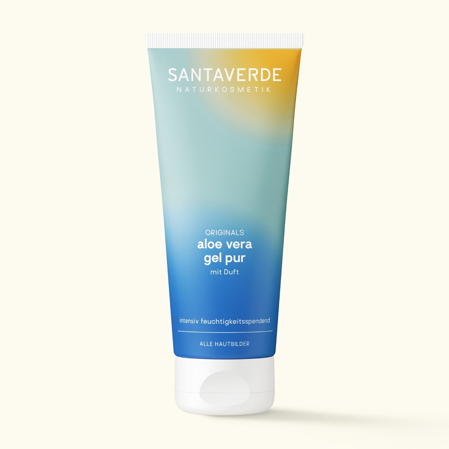 Santaverde aloe vera gel pur mit Duft spendet intensive Feuchtigkeit