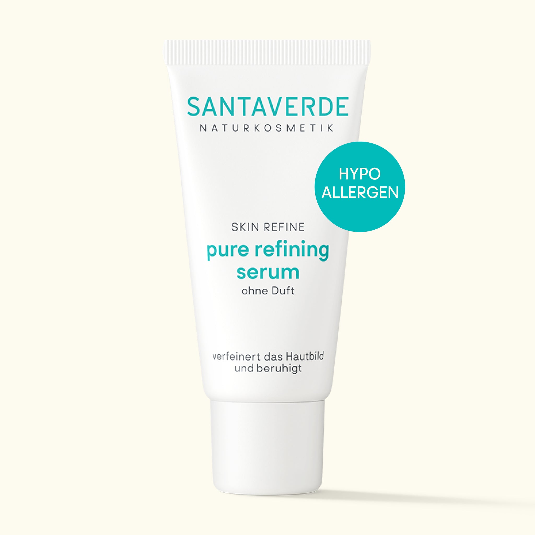 Santaverde pure refining serum SKIN REFINE verfeinert das Hautbild mit Hypoallergen-Störer