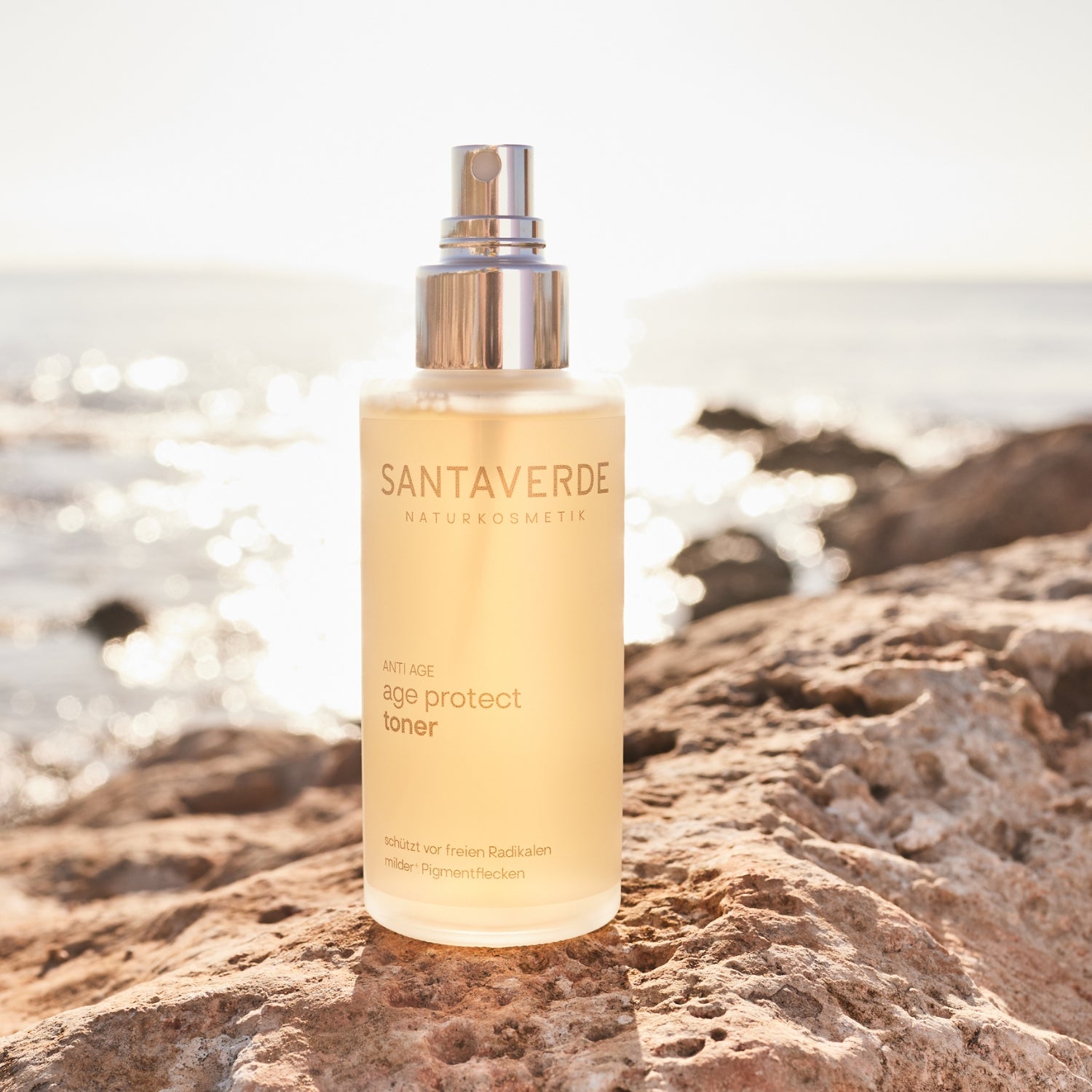 Santaverde Aloe Vera age protect Toner – schützendes Gesichtswasser aus Naturkosmetik