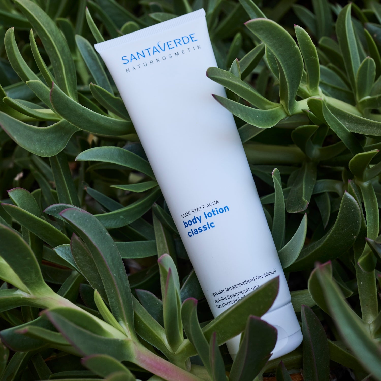 Santaverde Body Lotion Classic – feuchtigkeitsspendende Naturkosmetik mit Aloe Vera für glatte, gepflegte Haut.