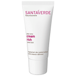 reichhaltige und nährende Gesichtscreme ohne Duft für besonders trockene Haut - Santaverde Naturkosmetik cream rich - Tube