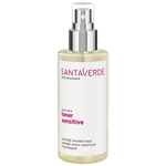 beruhigender und feuchtigkeitsspendender Gesichtstoner mit Rosenblütenhydrolat - Santaverde Naturkosmetik toner sensitive - Sprühflasche
